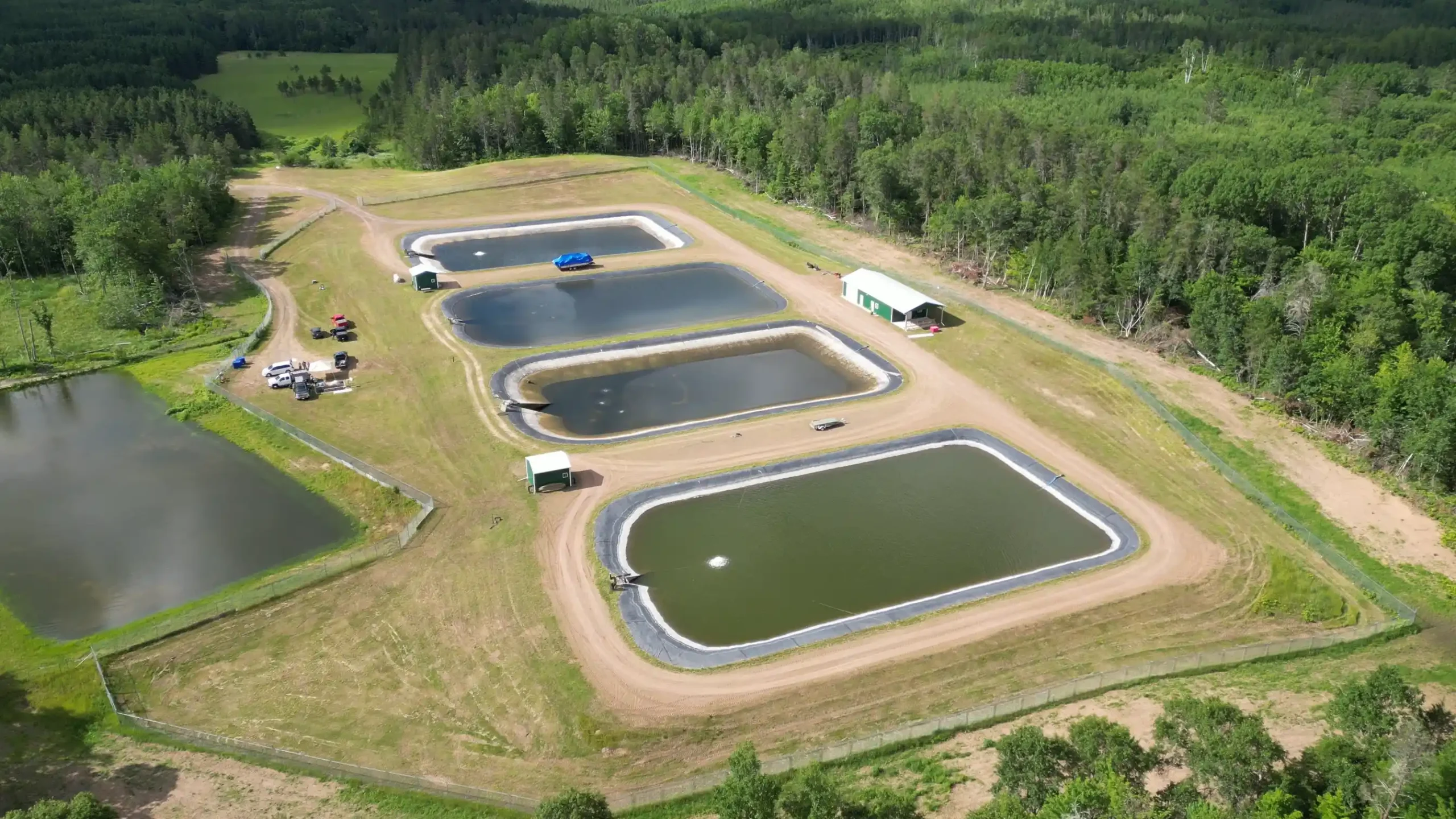 Gaslyn Pond Aerial
